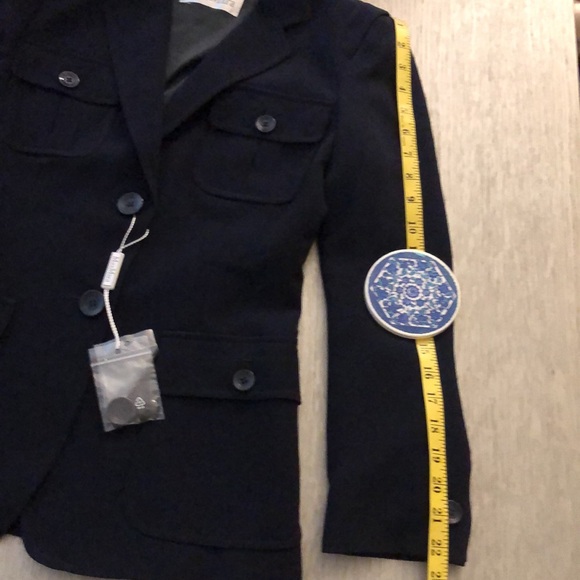 MAXMARA Navy Blue Blazer Size 2-4 - Picture 16 of 16